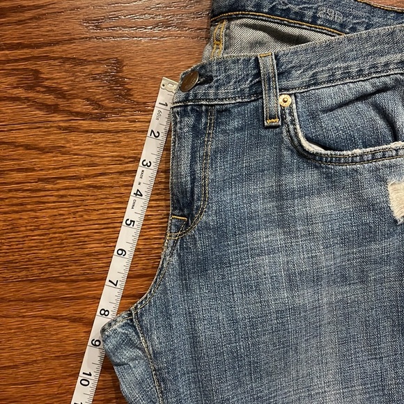 J CREW women’s Vintage matchstick low rise slim leg jeans distressed 29R - Picture 13 of 15